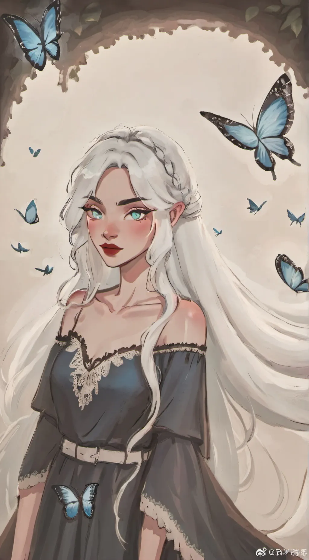 ai character: Serenity  background