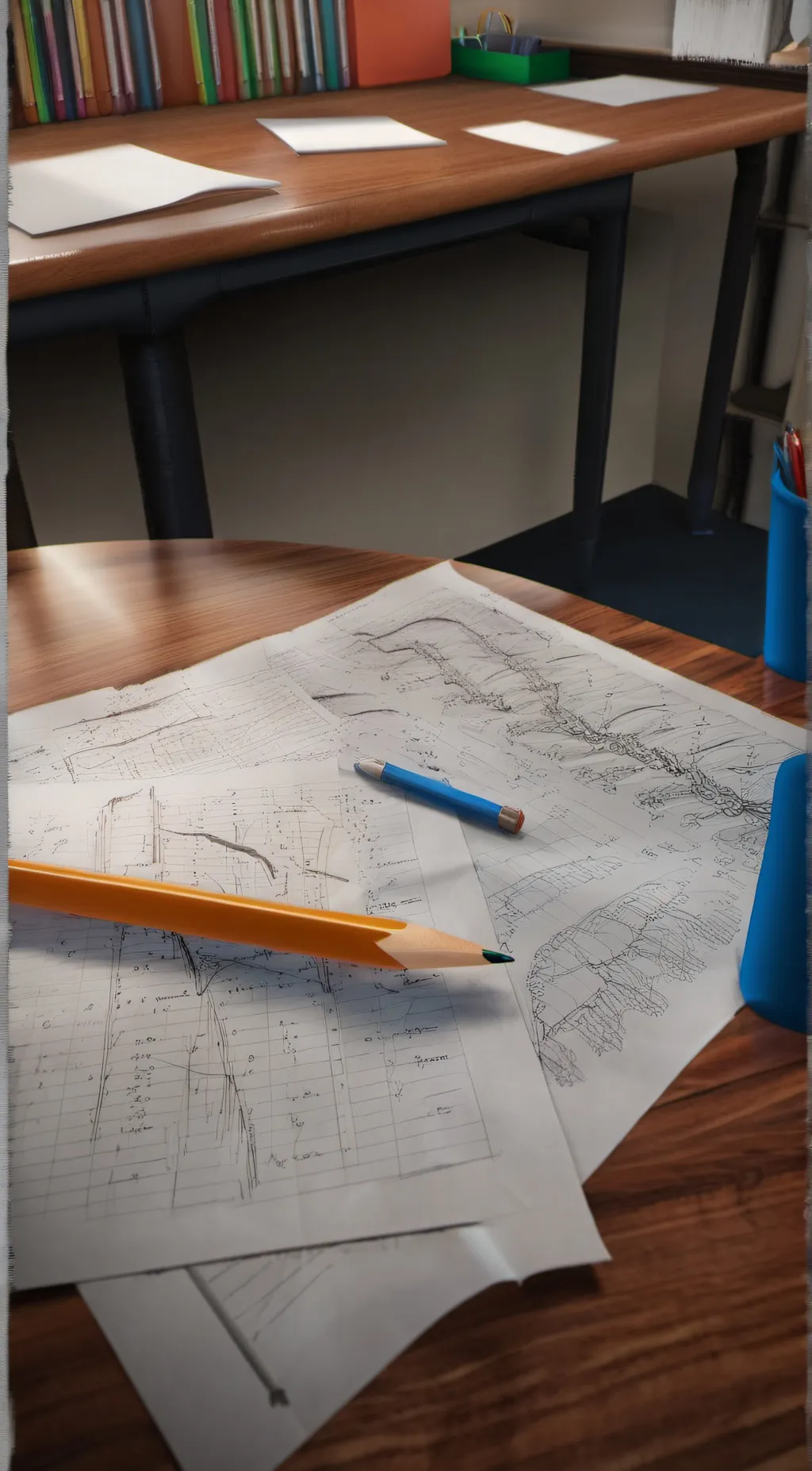 ai character: your FINAL EXAM background