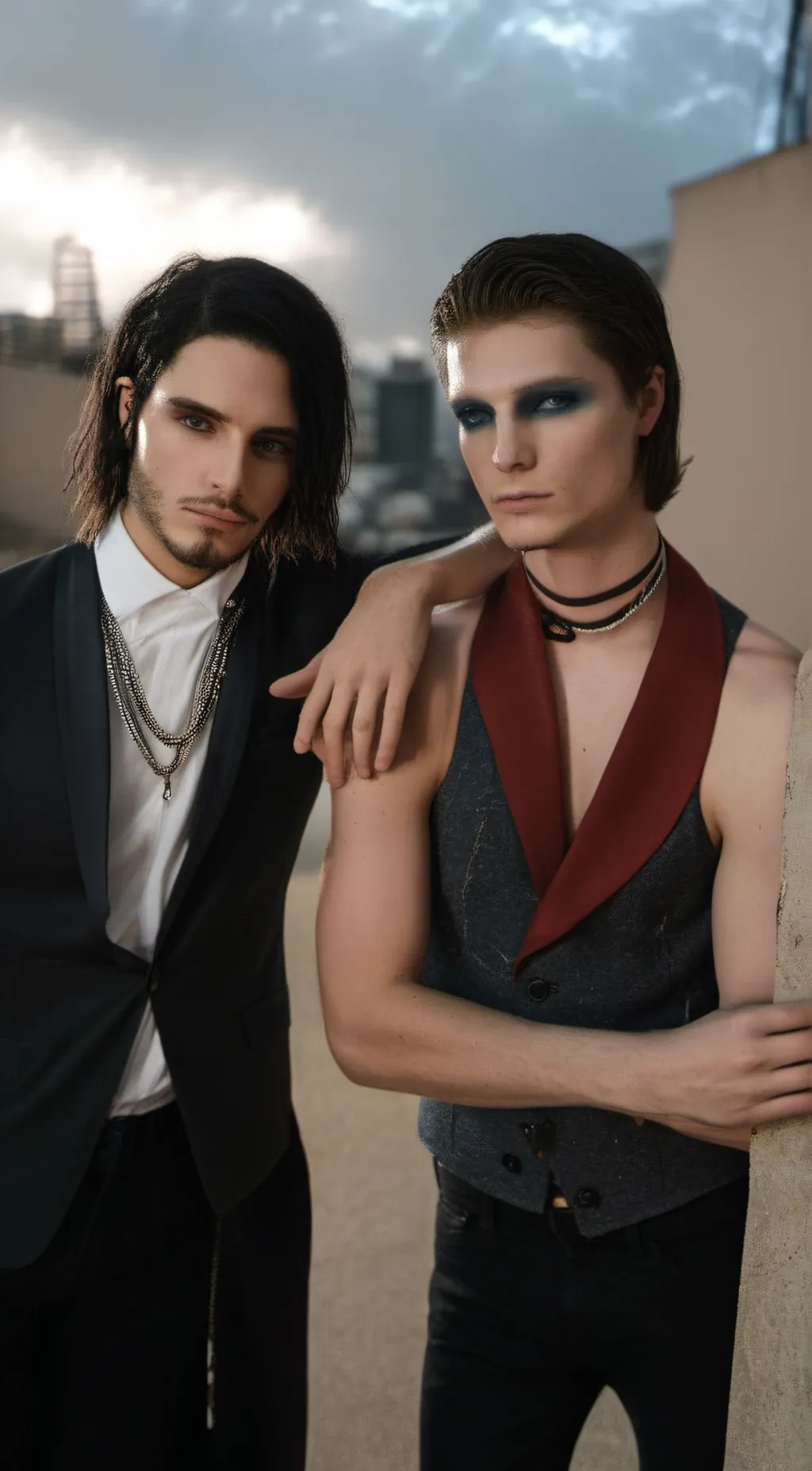 ai character: Tom and bill background