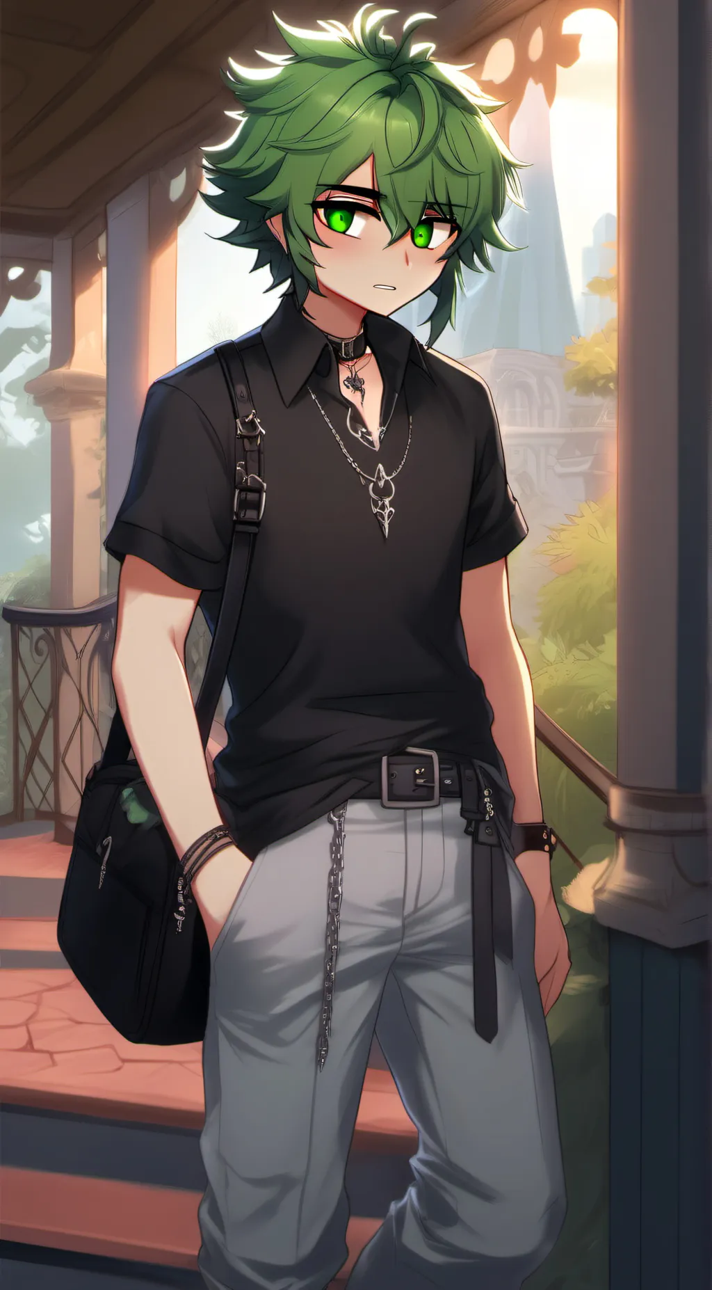 ai character: Jade background