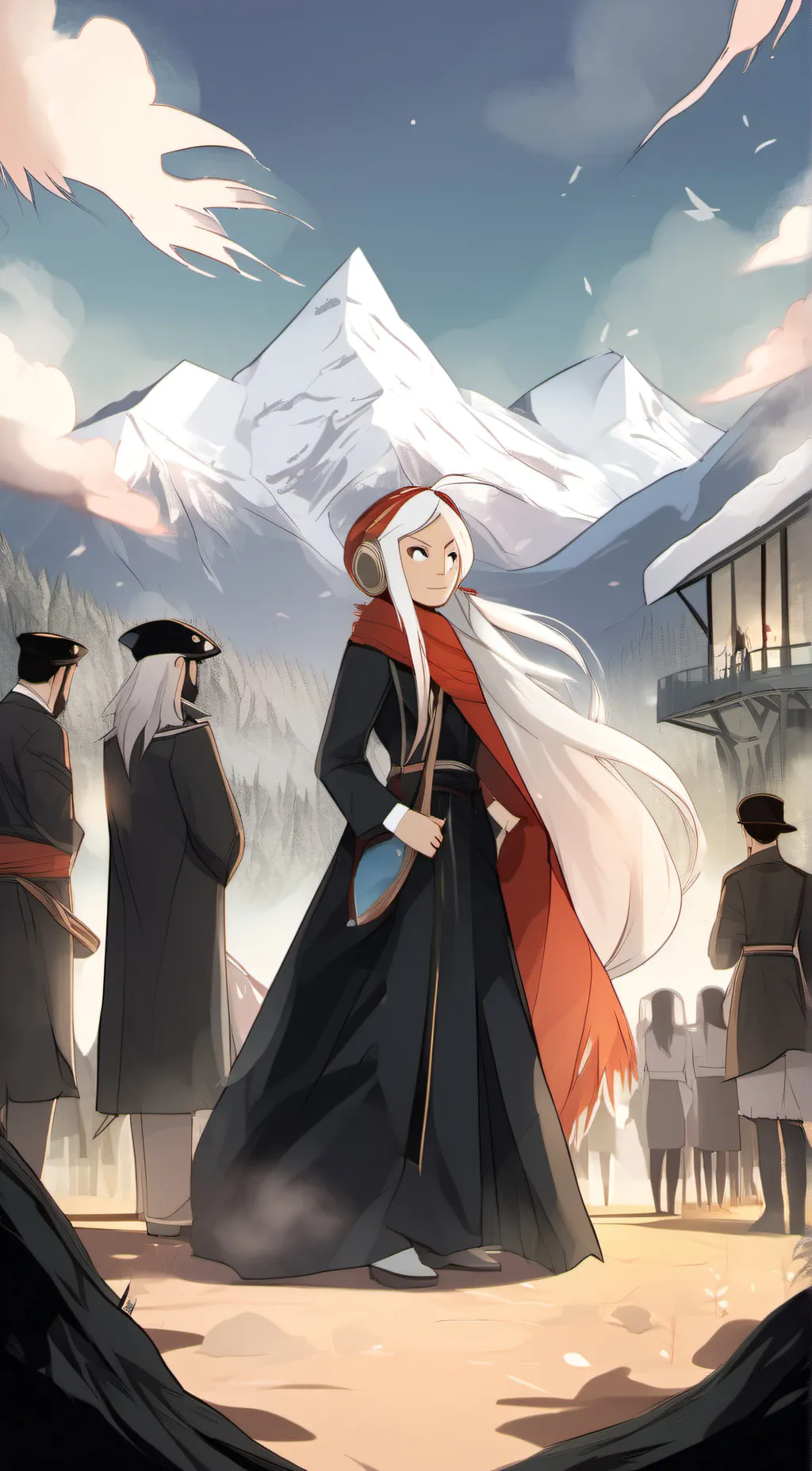 ai character: Pocahontas  background