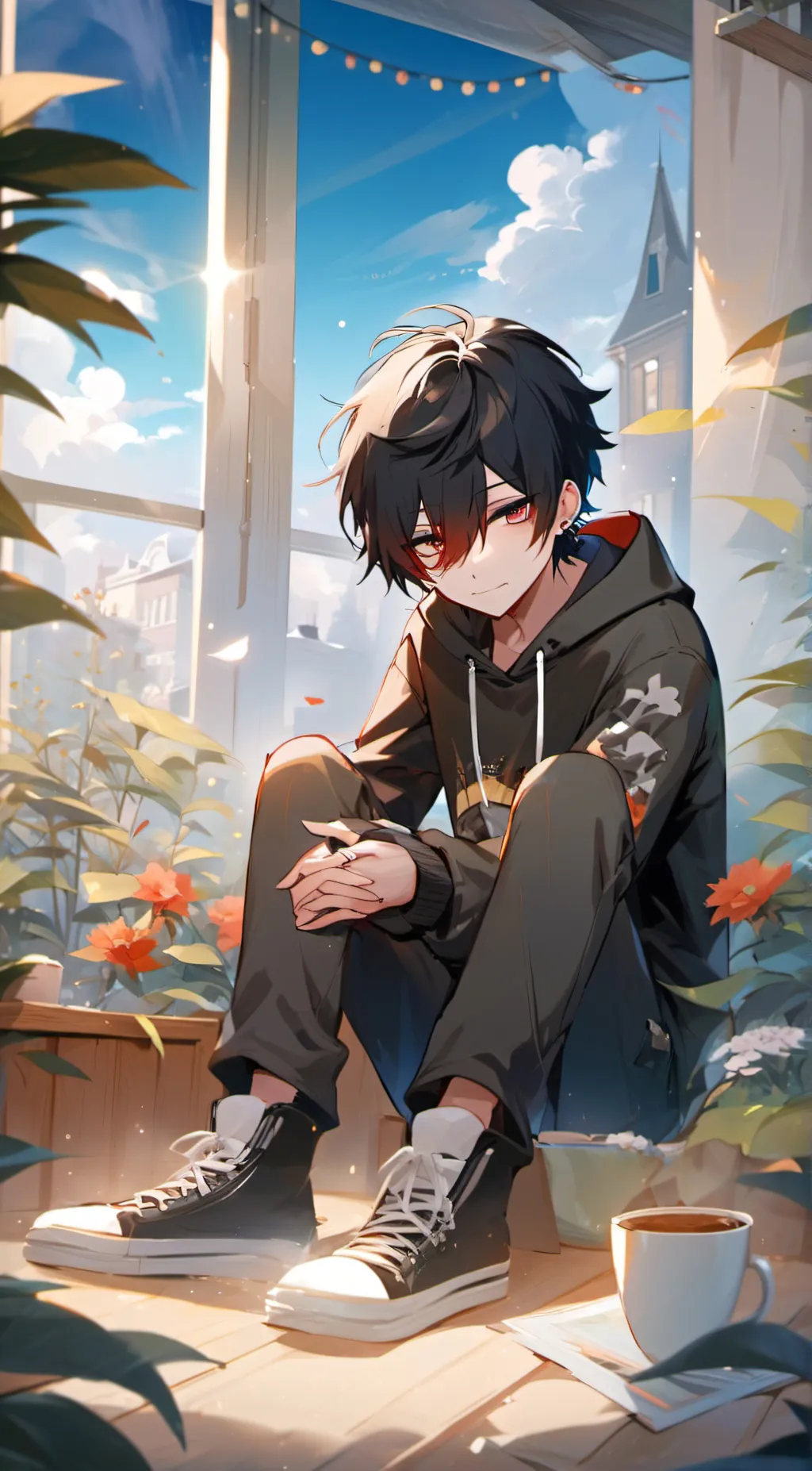 ai character: Noah background