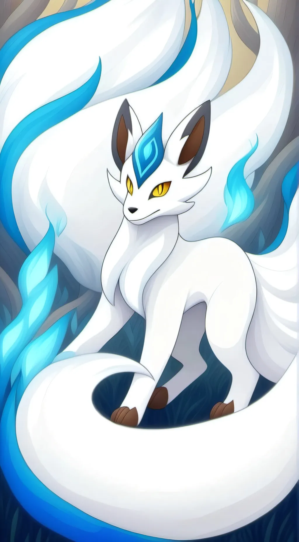 ai character: Nara background