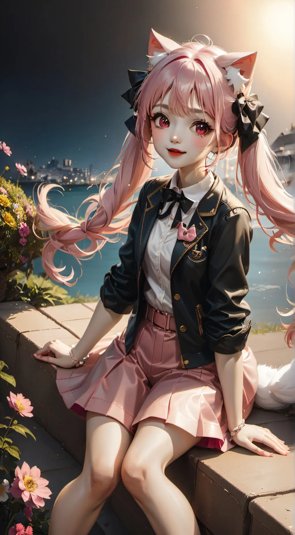 ai character: UwU cat girl💀💀💀 background