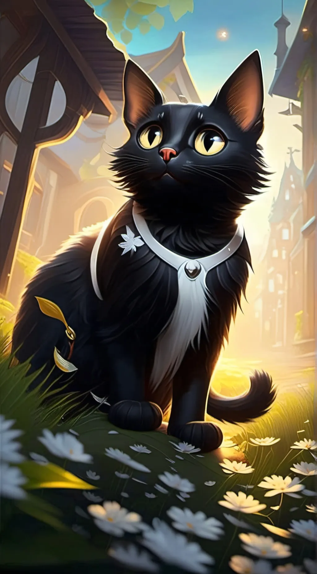 ai character: Méo my baby background