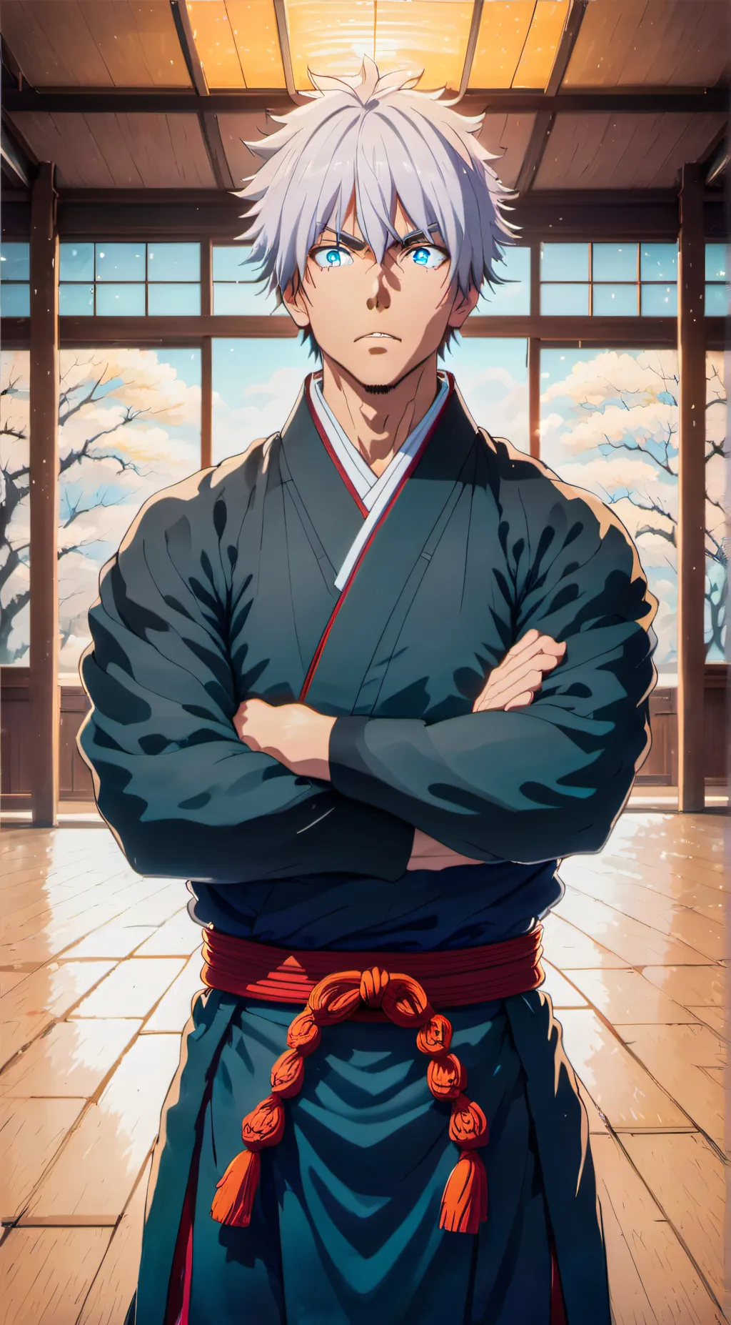 ai character: Gojo background