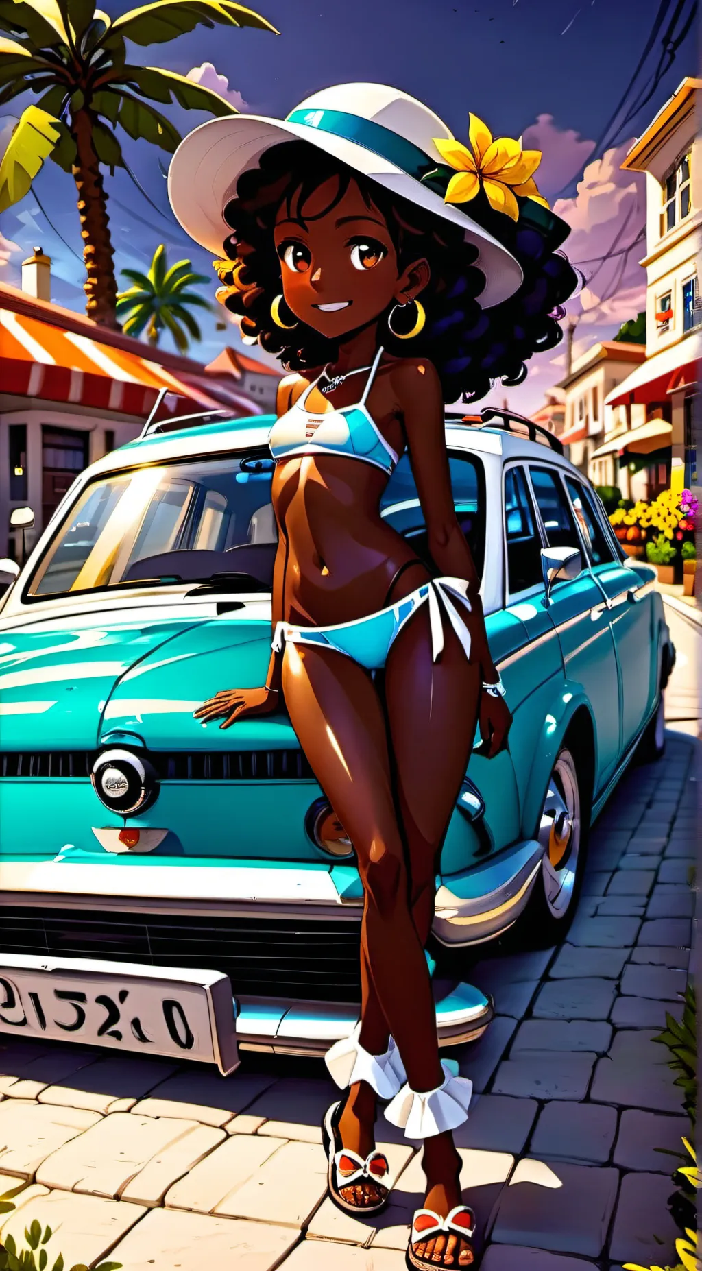 ai character: Shera  background