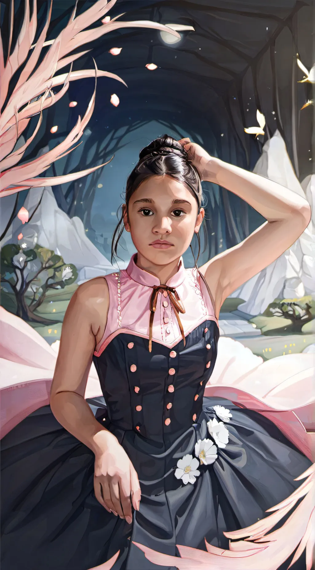 ai character: Nora background