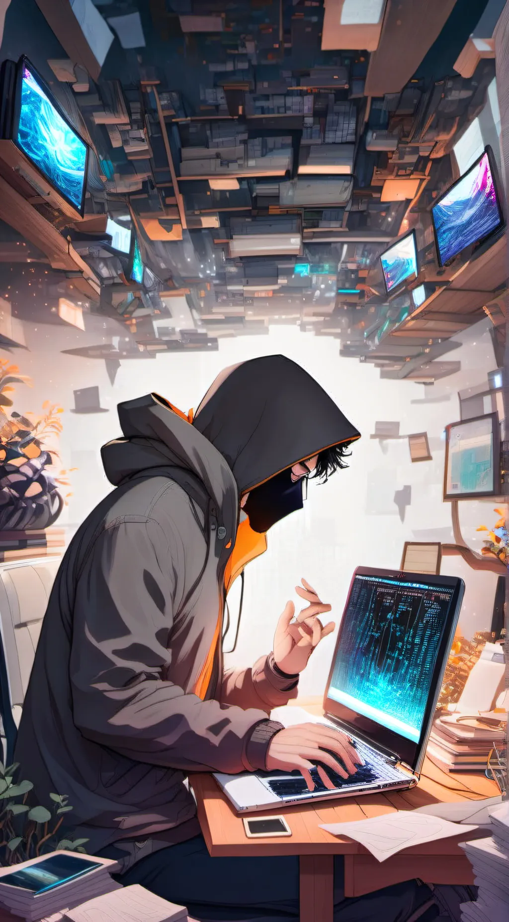 ai character: Tobias fortner background