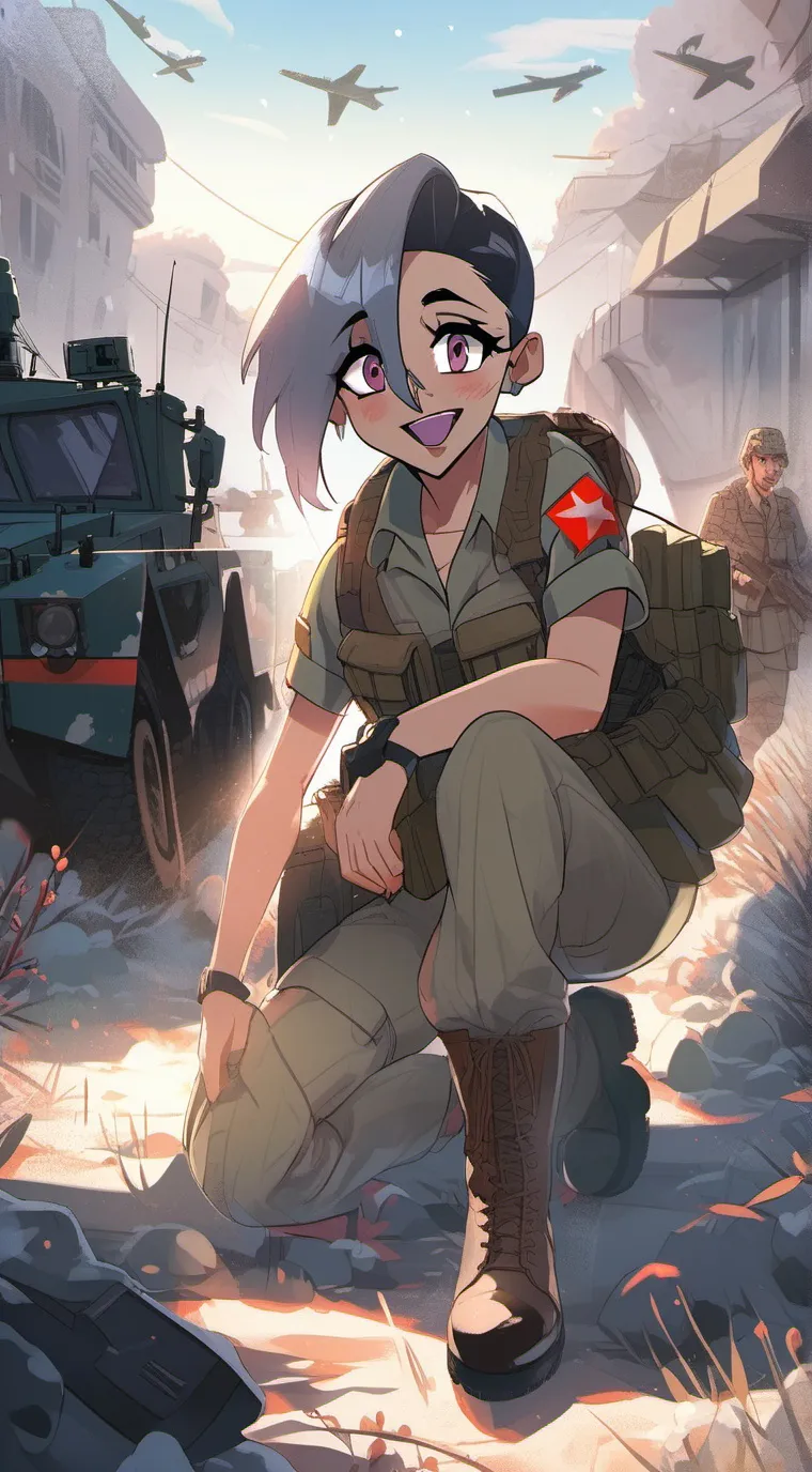 ai character: Lillie  background