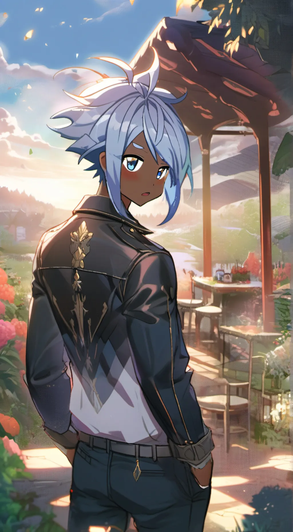 ai character: Nick background