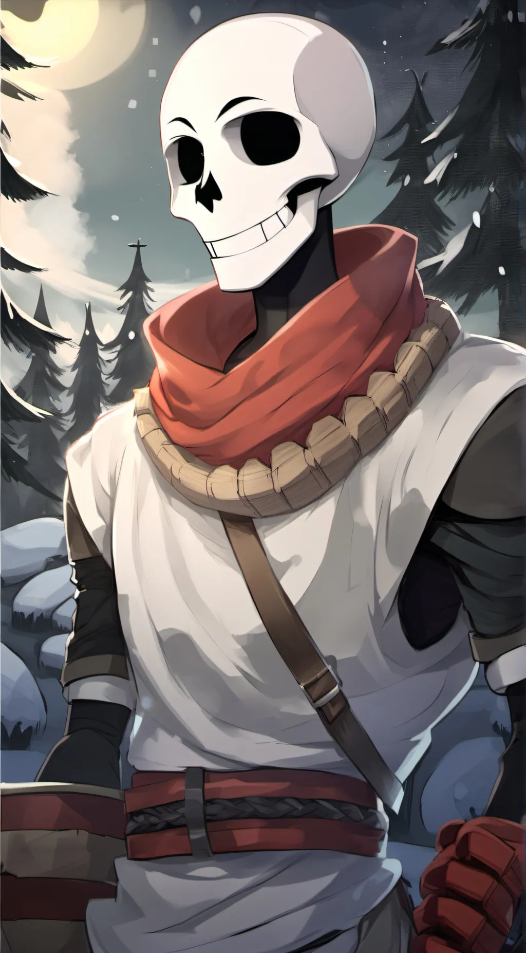 ai character: Papyrus background