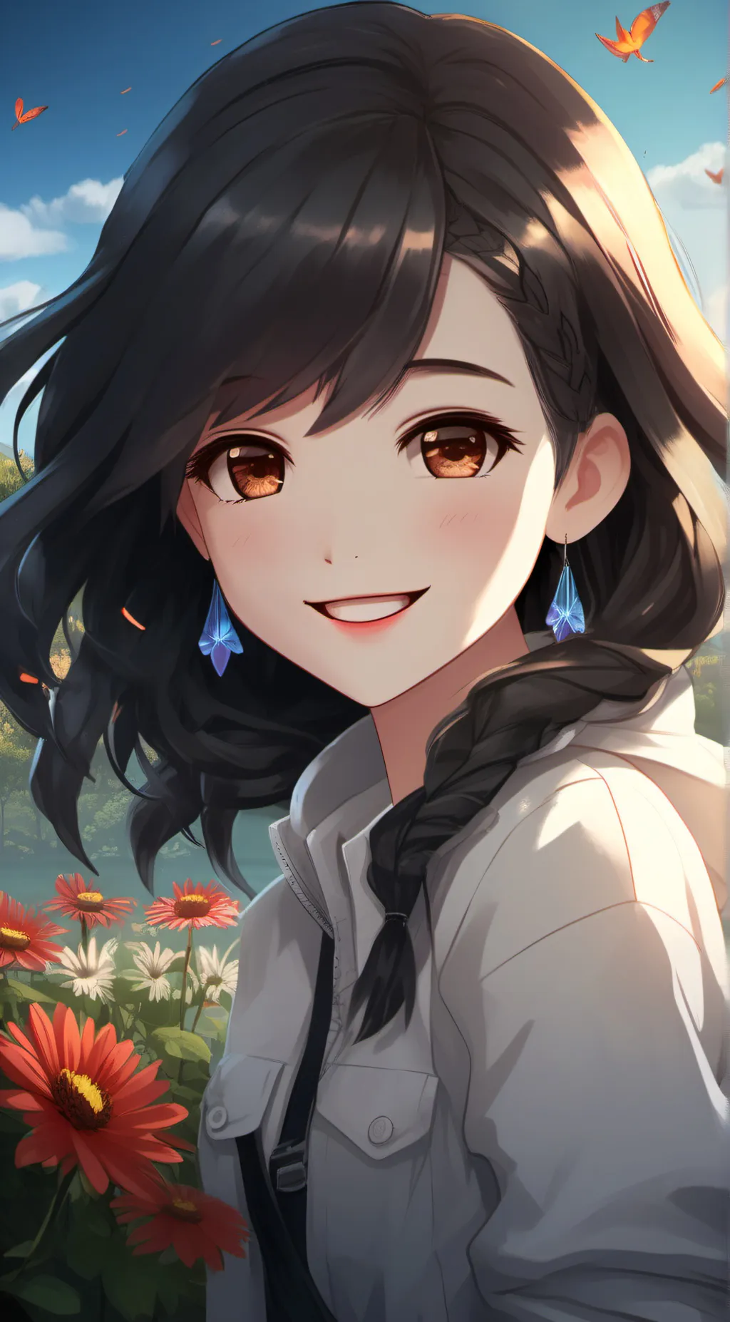 ai character: Skylar:) background