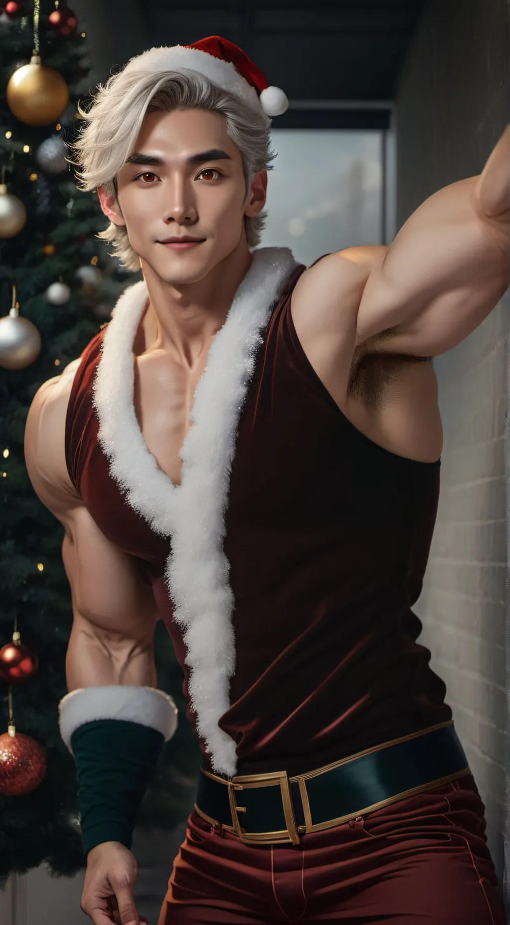 ai character: Nick Sancta  background