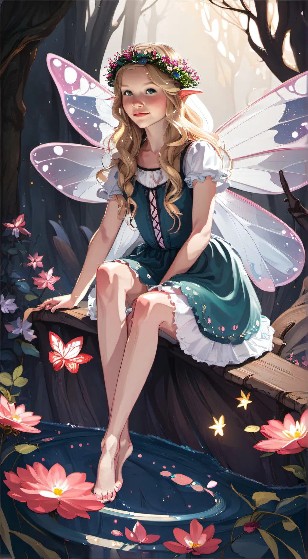 ai character: Mia  background