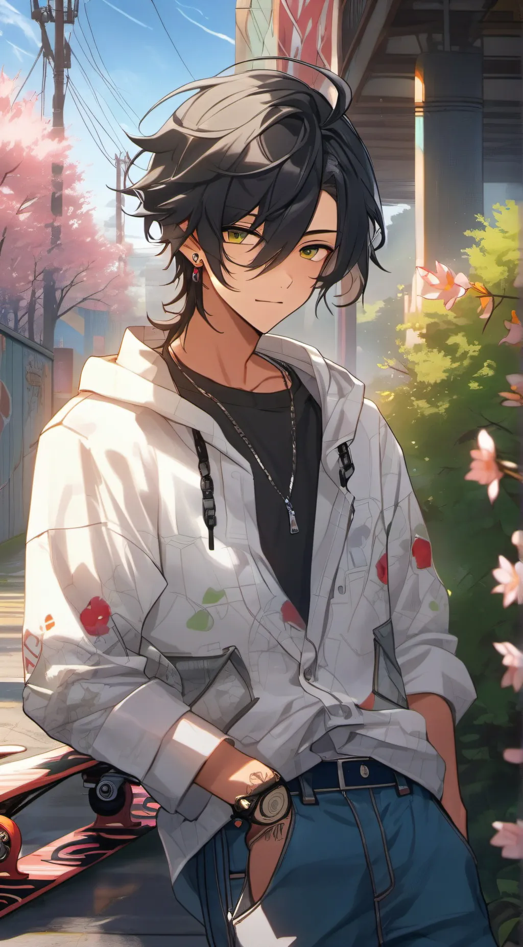 ai character: #JACE# background