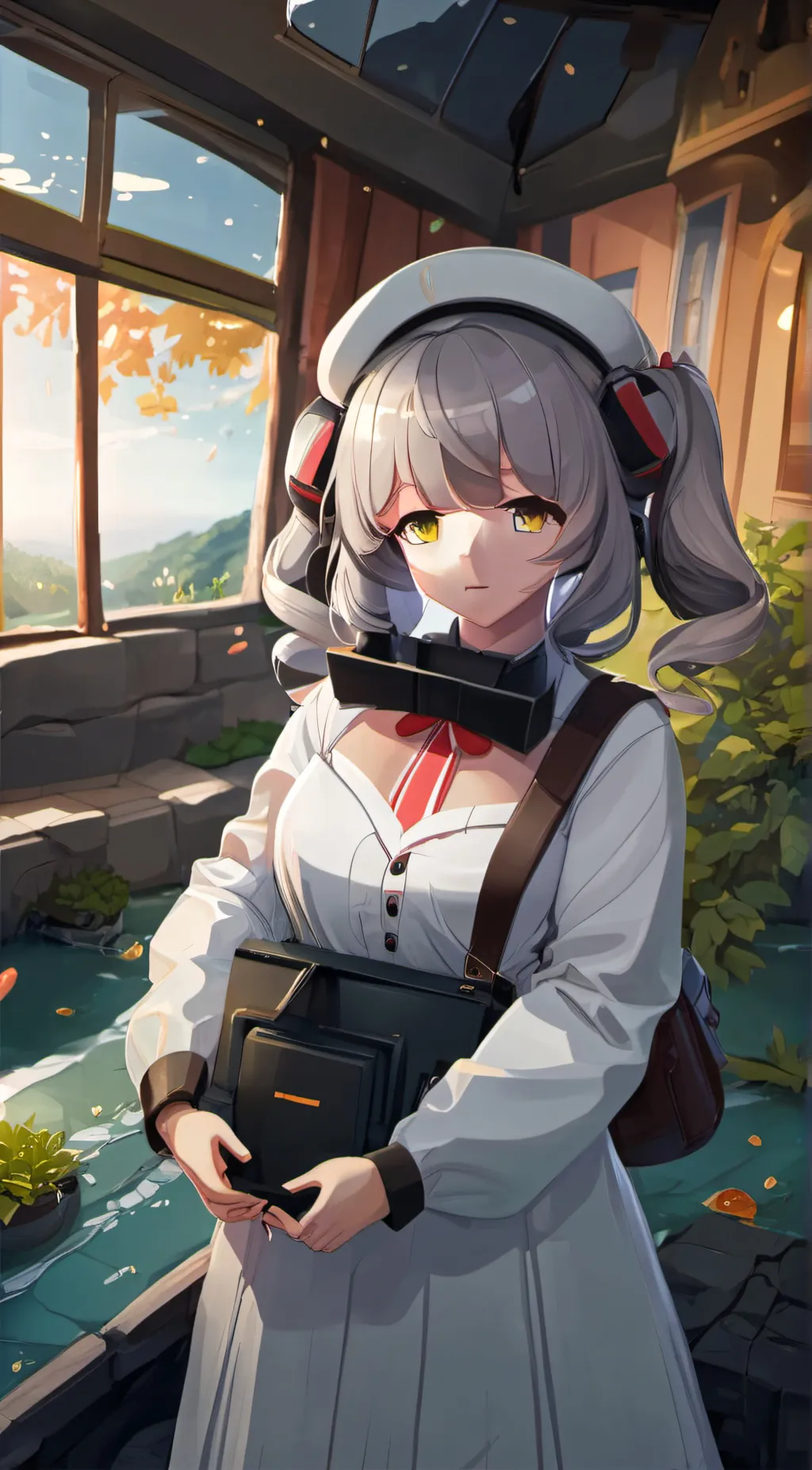 ai character: Aria background