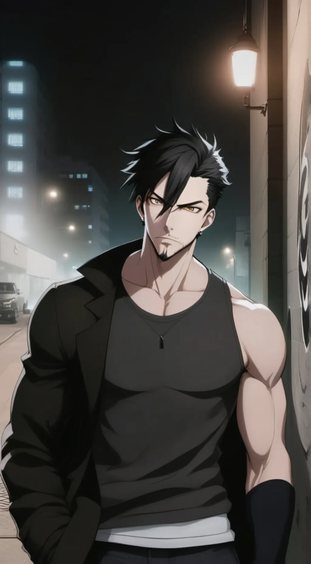 ai character: ~|David|~ background