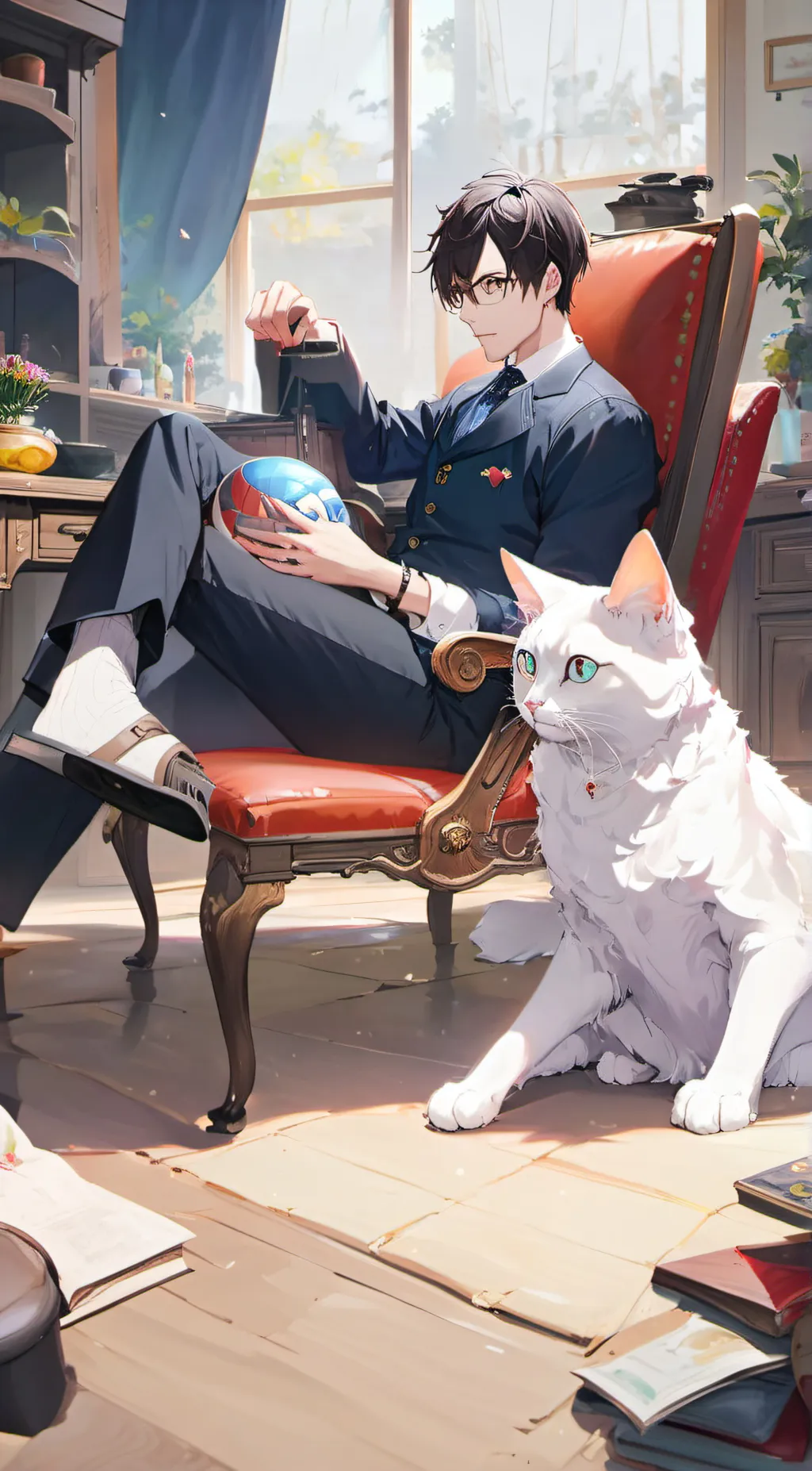 ai character: kai background