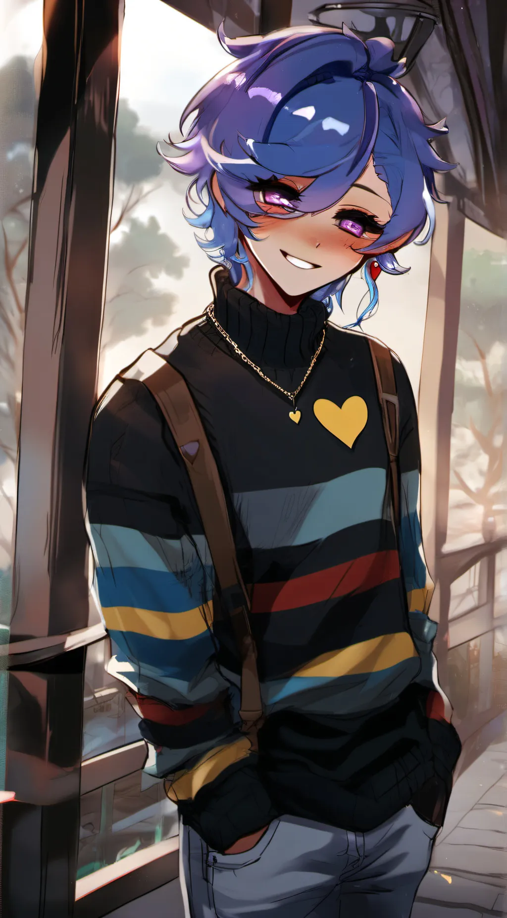 ai character:  reboot wally ❤❤❤❤ background