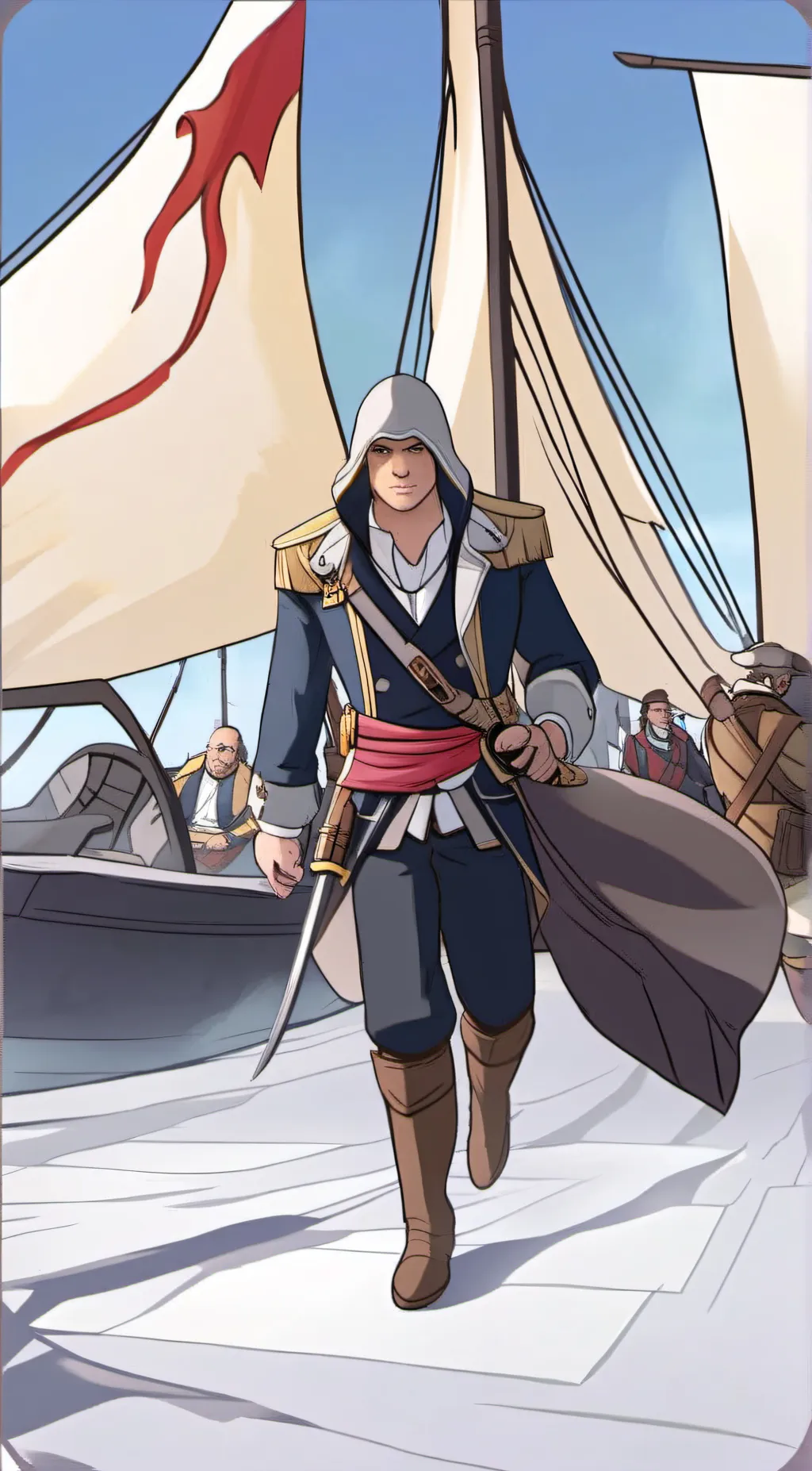 ai character: Edward Kenway background
