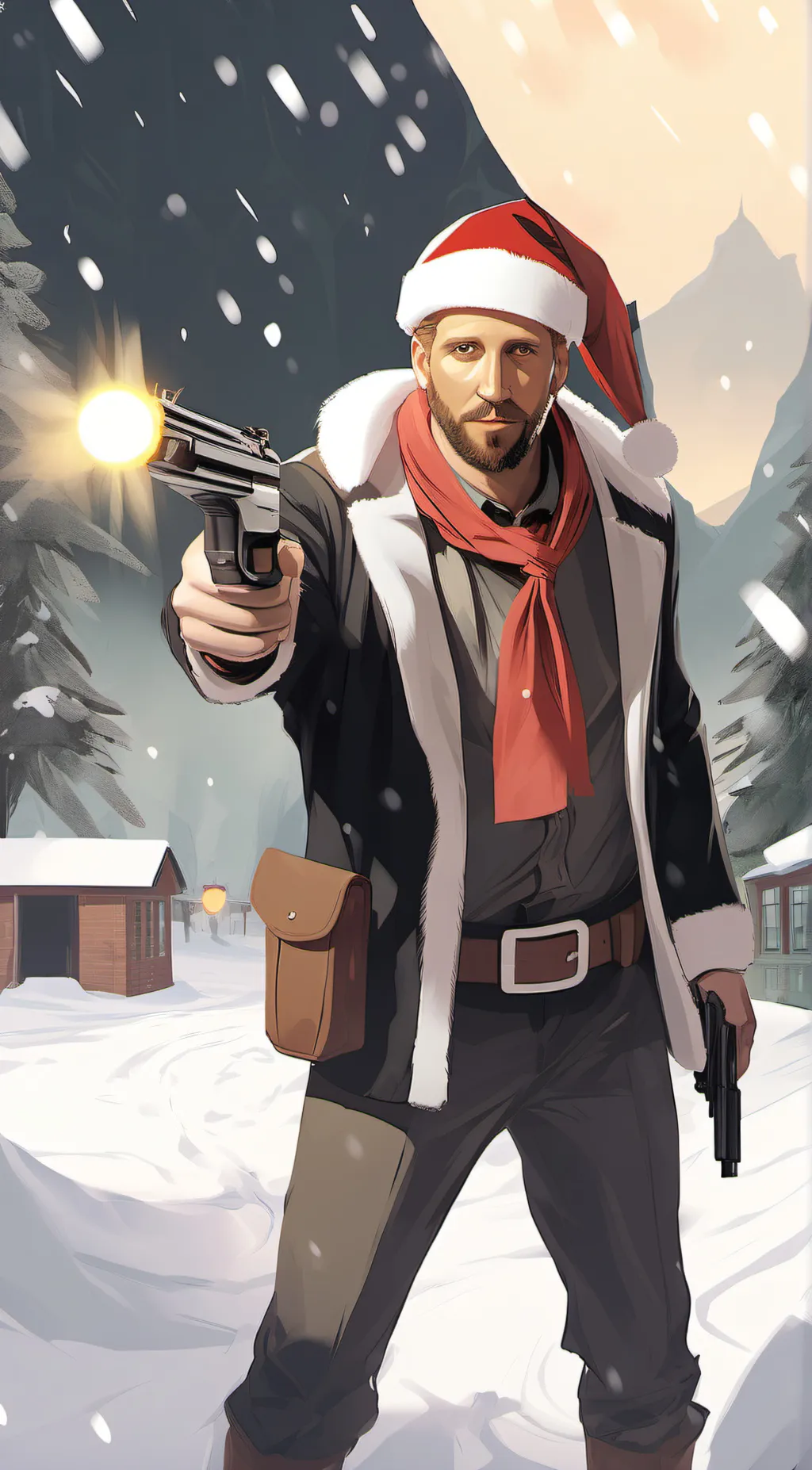 ai character: St Messi background