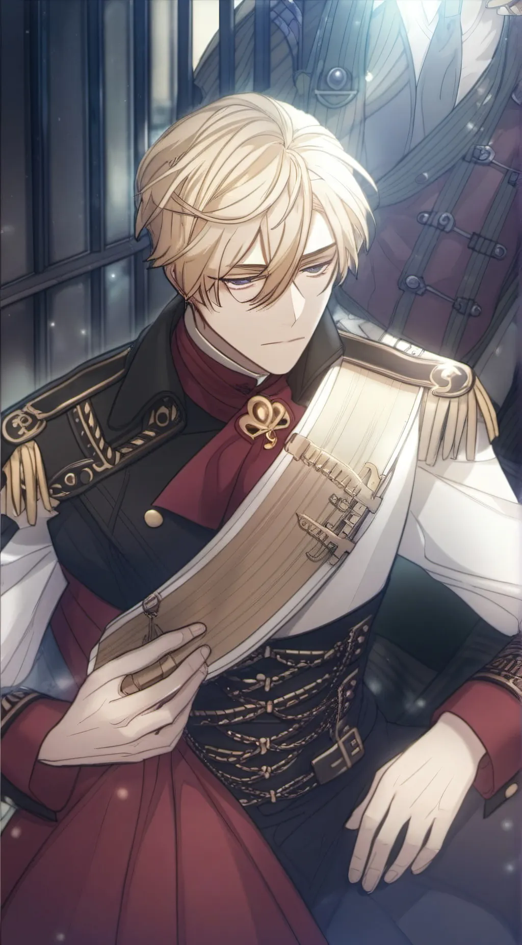 ai character: ~ Caspian ~ background