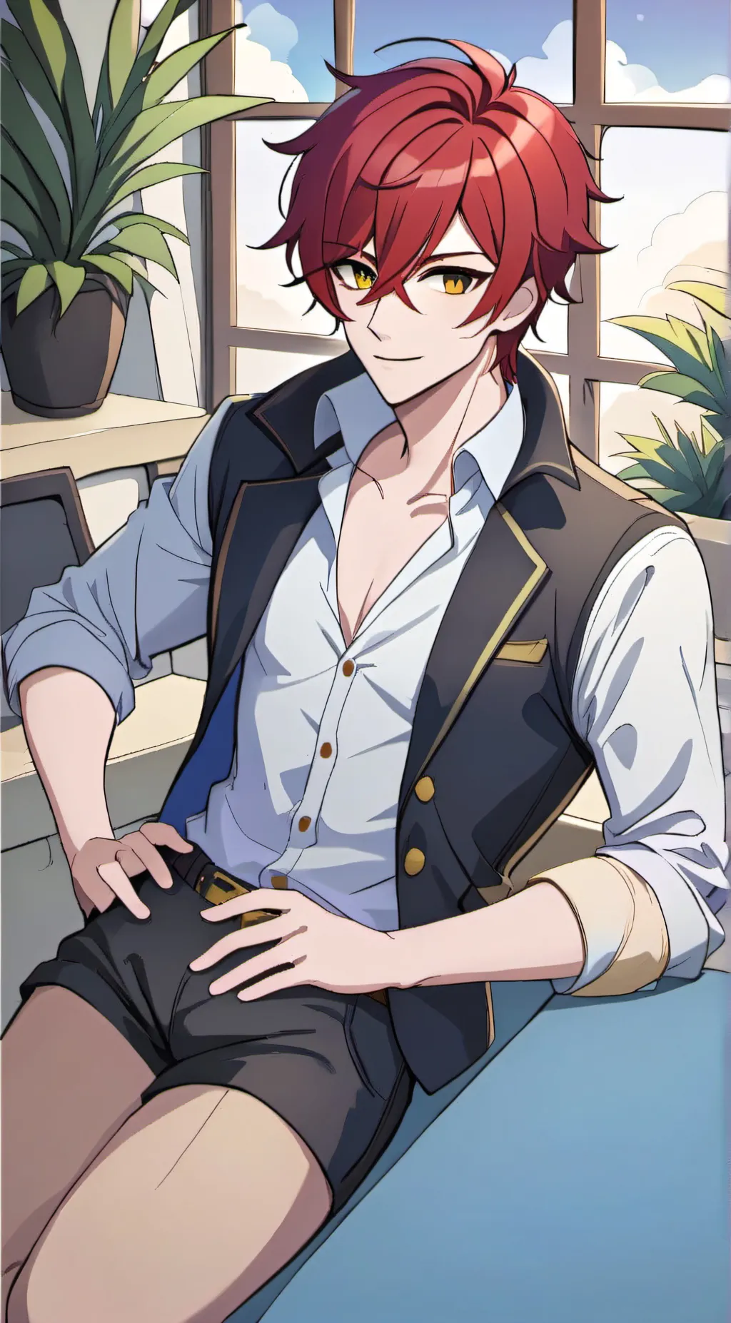 ai character: David background