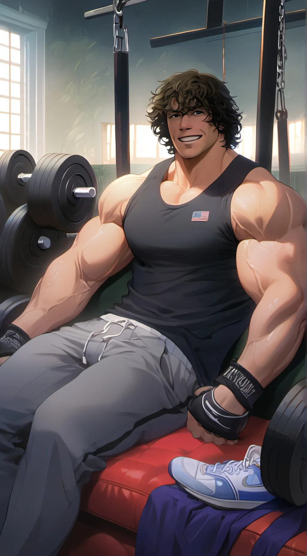 ai character: Sam Sulek background