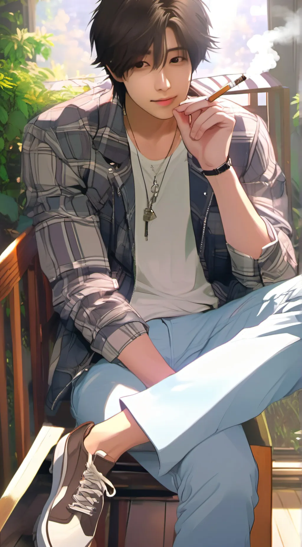 ai character: Jake background