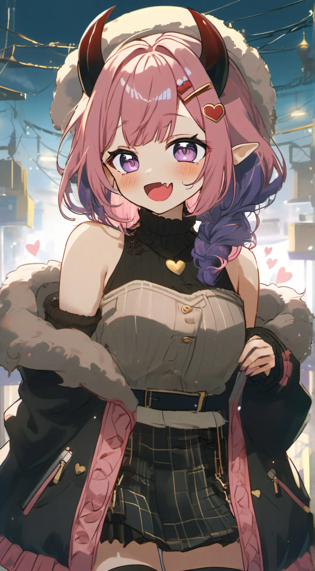 ai character: luzi  background