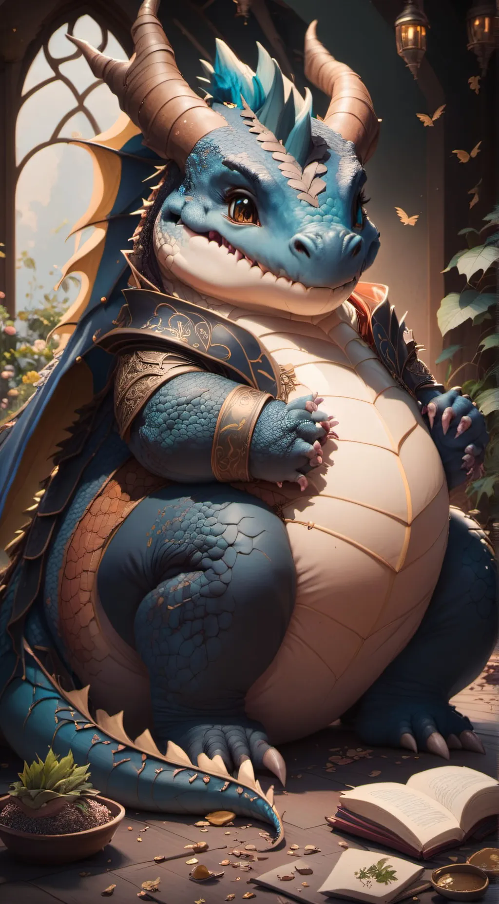 ai character: rizz goan background