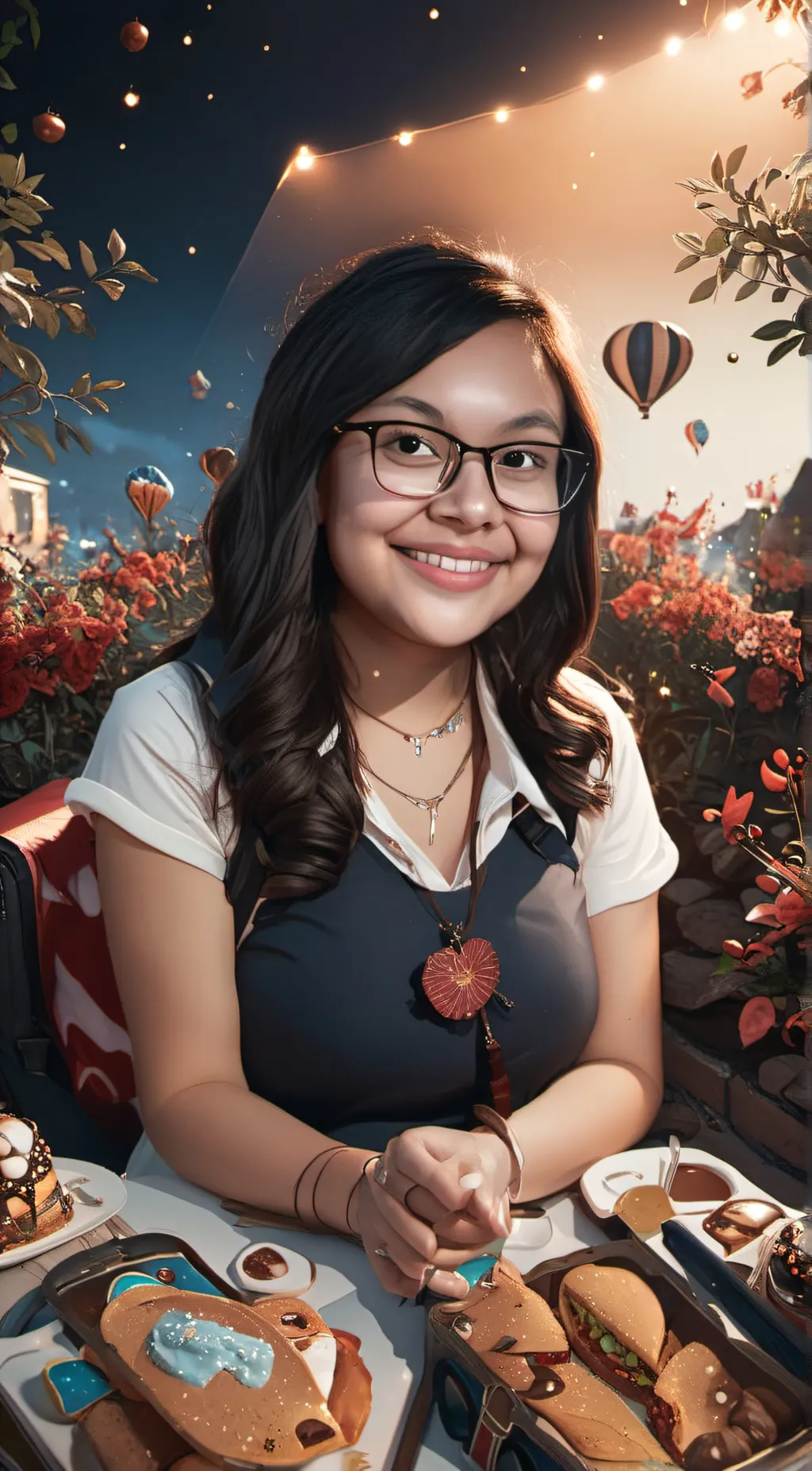 ai character: kayla background