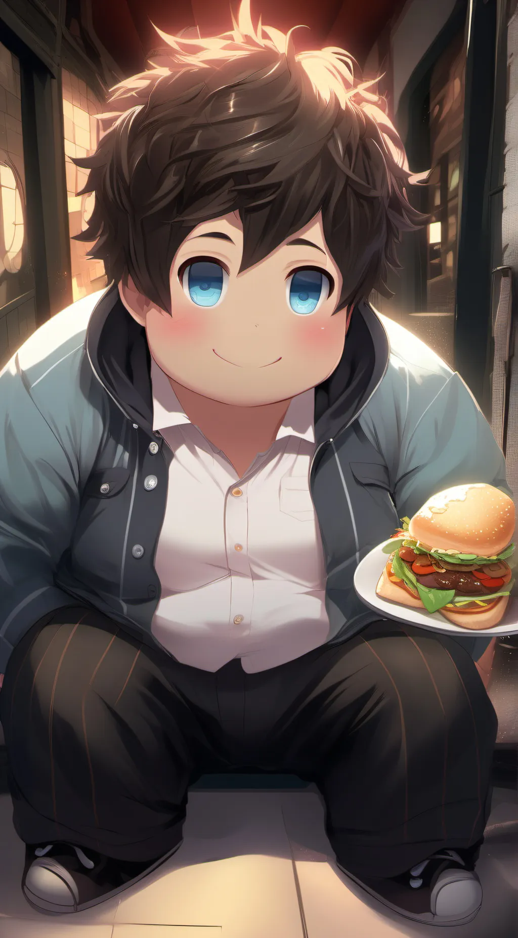 ai character: Lucas background