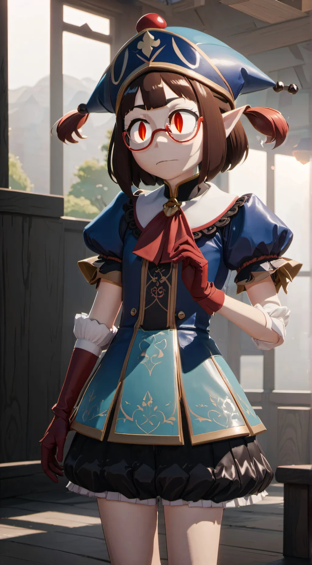 ai character: ponmi background