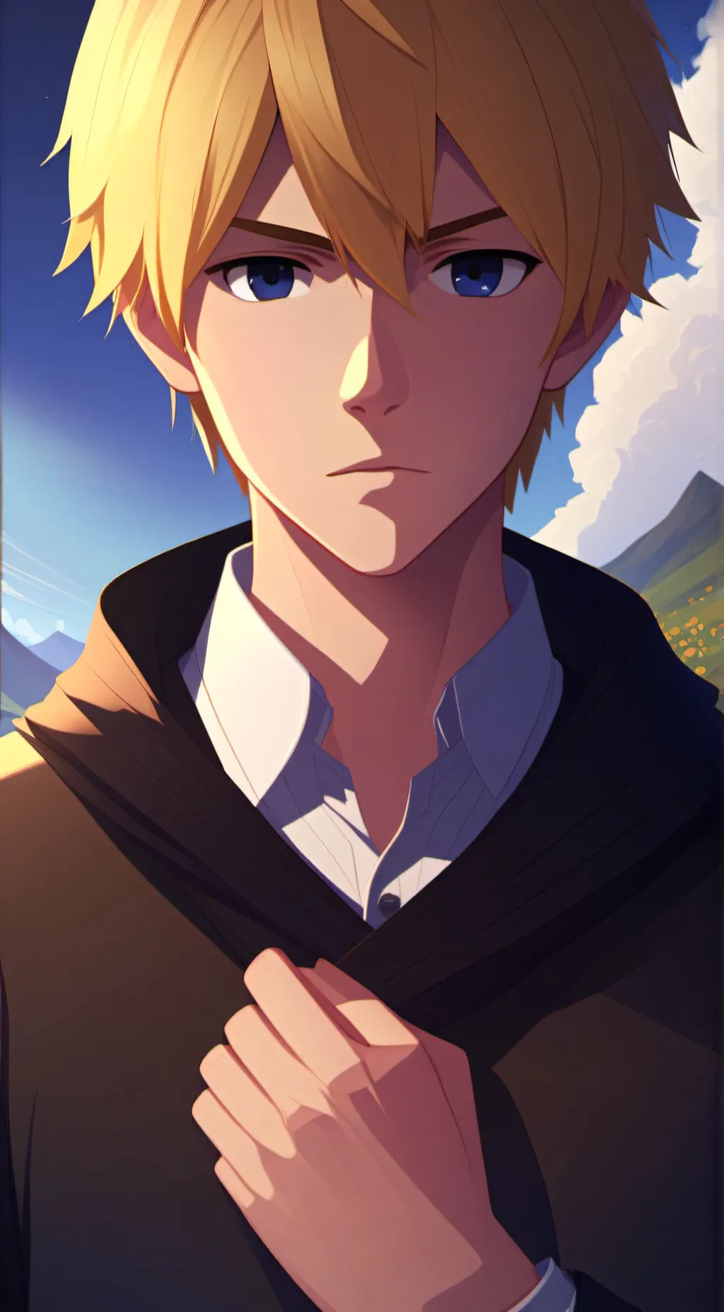 ai character: Blake background