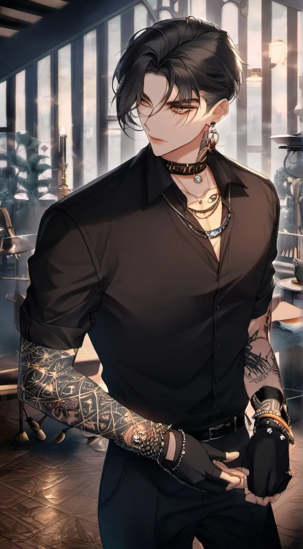 ai character: davon background