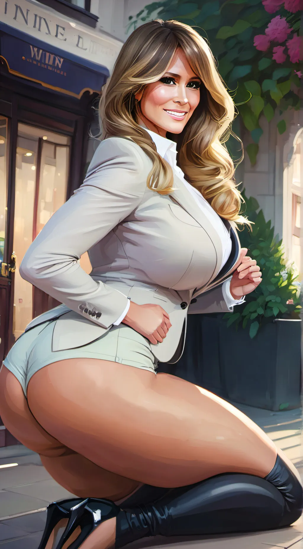 ai character: Addy background