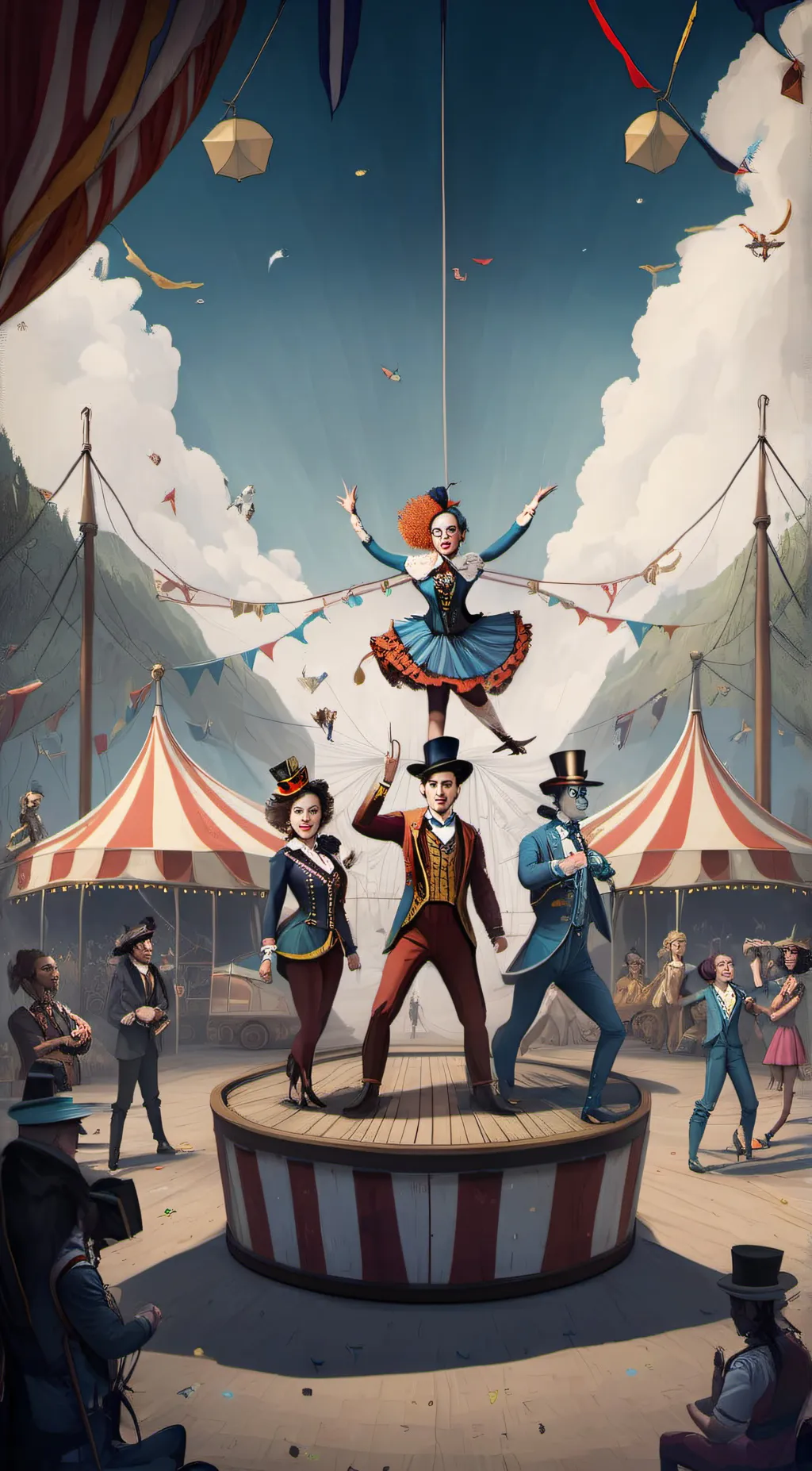 ai character: TADC  background