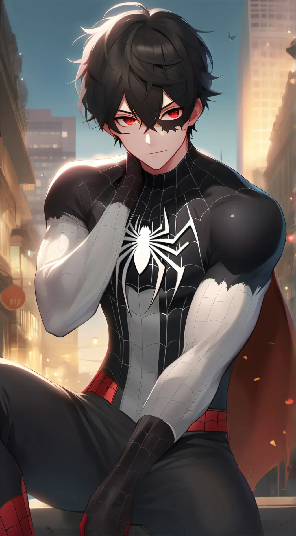 ai character: Max background