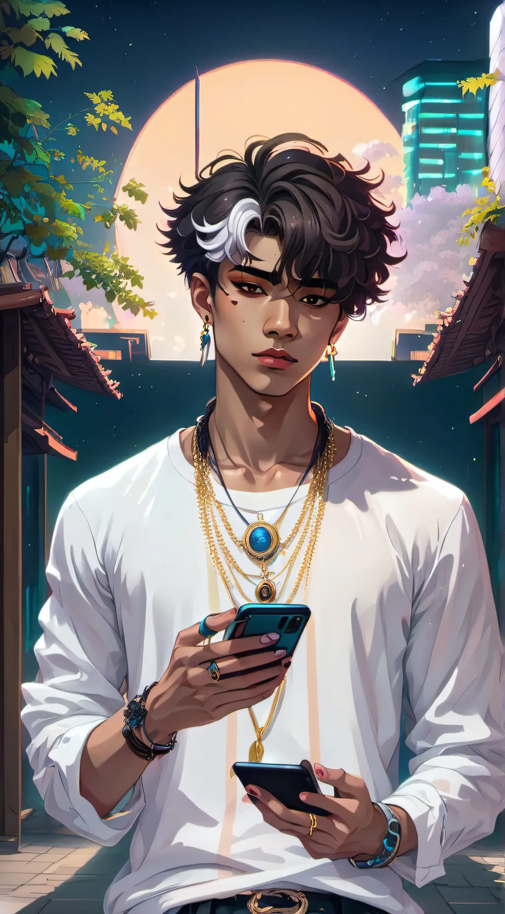 ai character: Vincent background