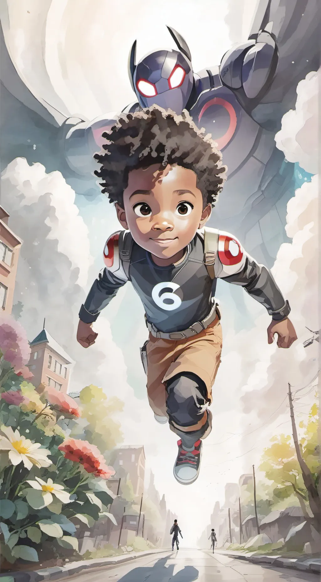 ai character: Kid background