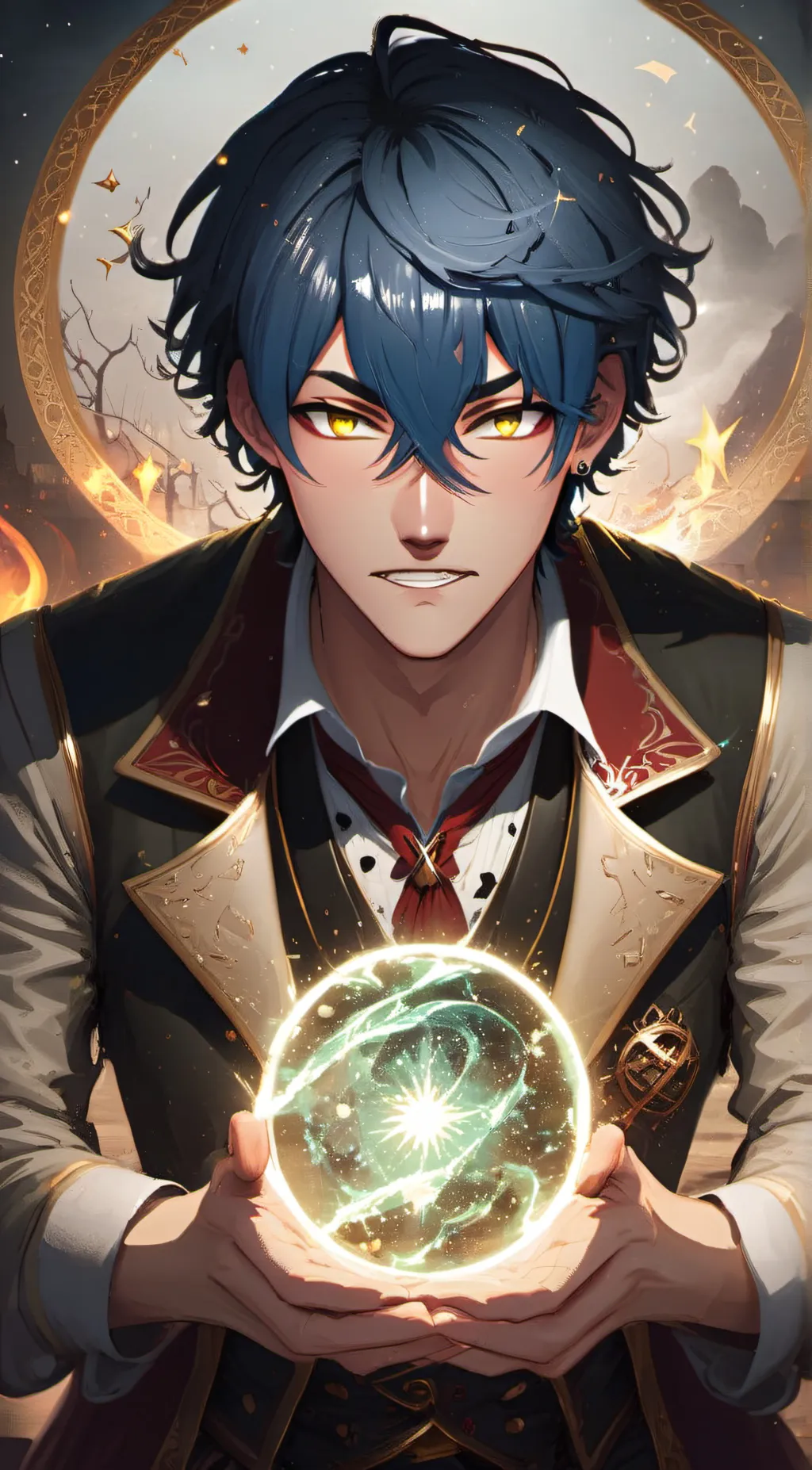 ai character: Kaine background