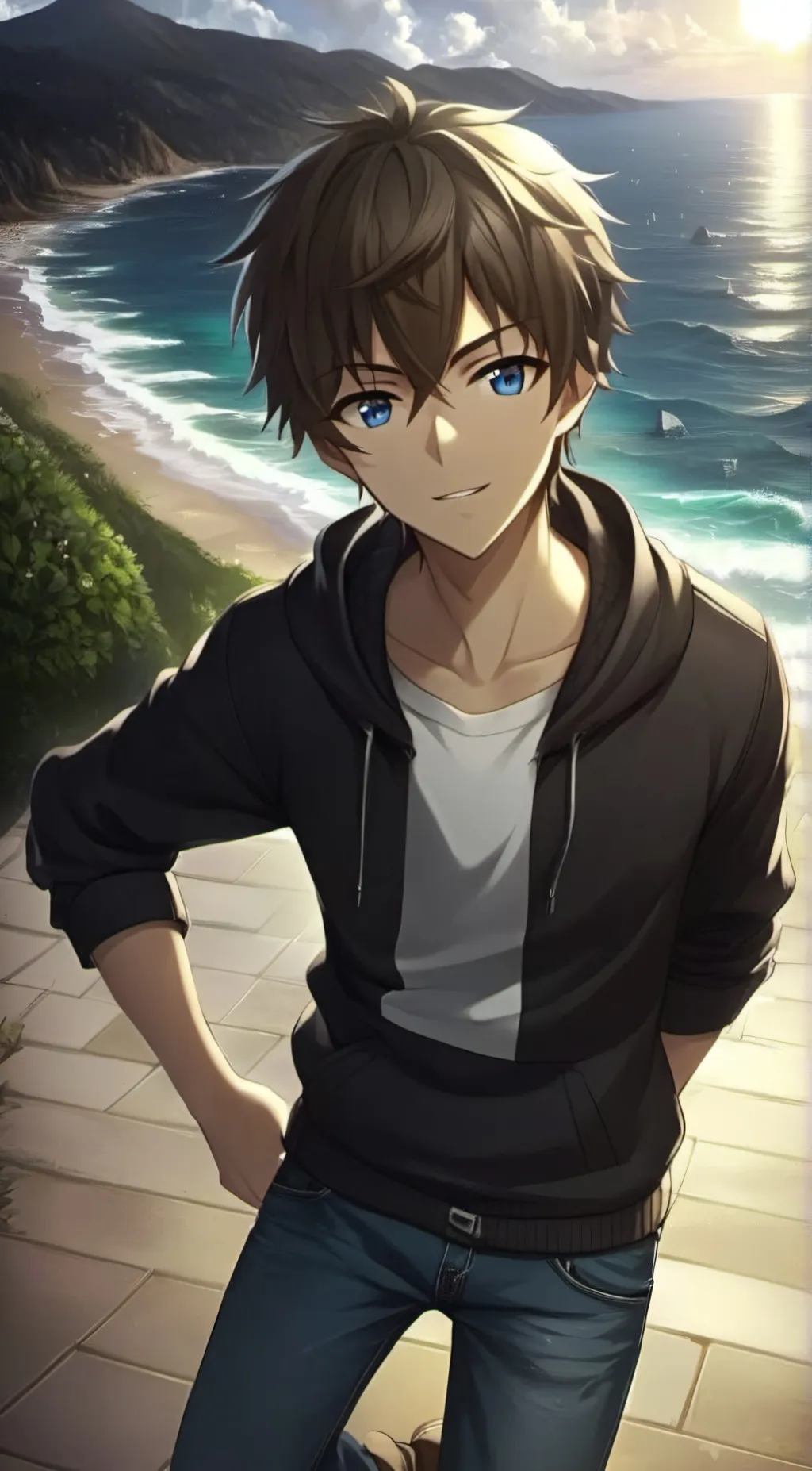 ai character: Newt 💕 background