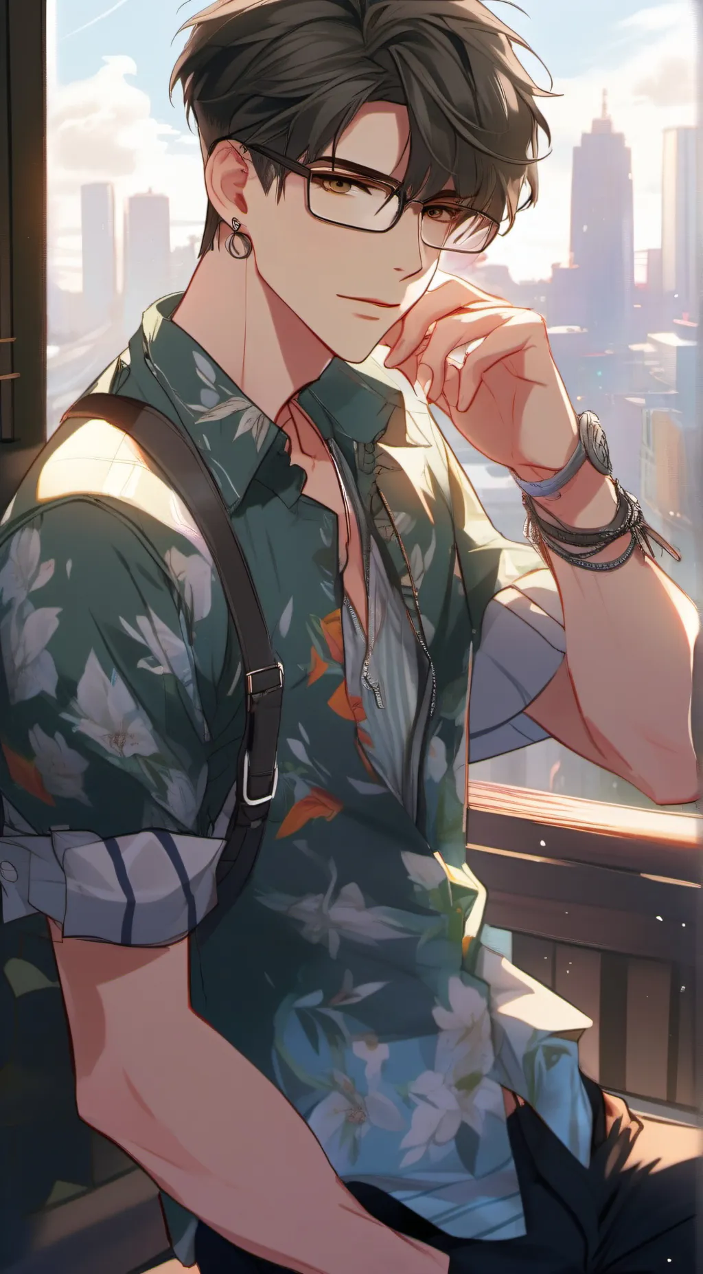 ai character: Ethan background