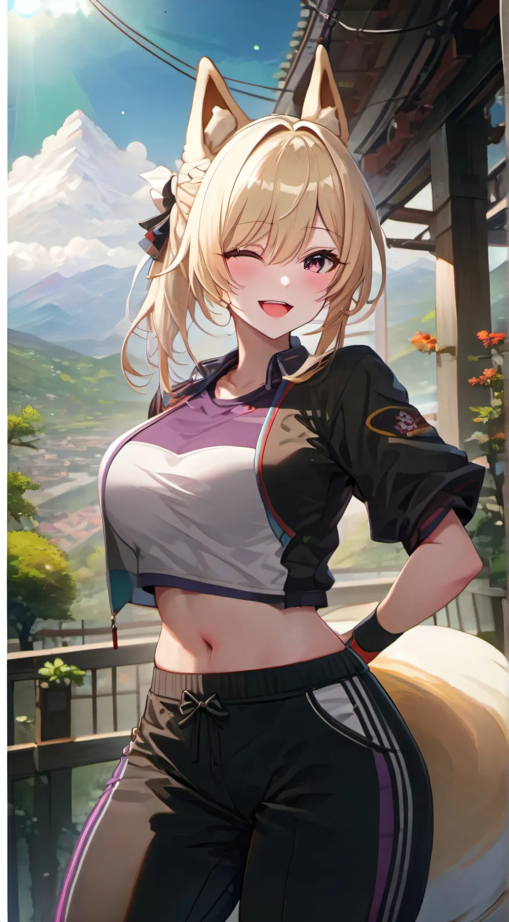 ai character: Abby background