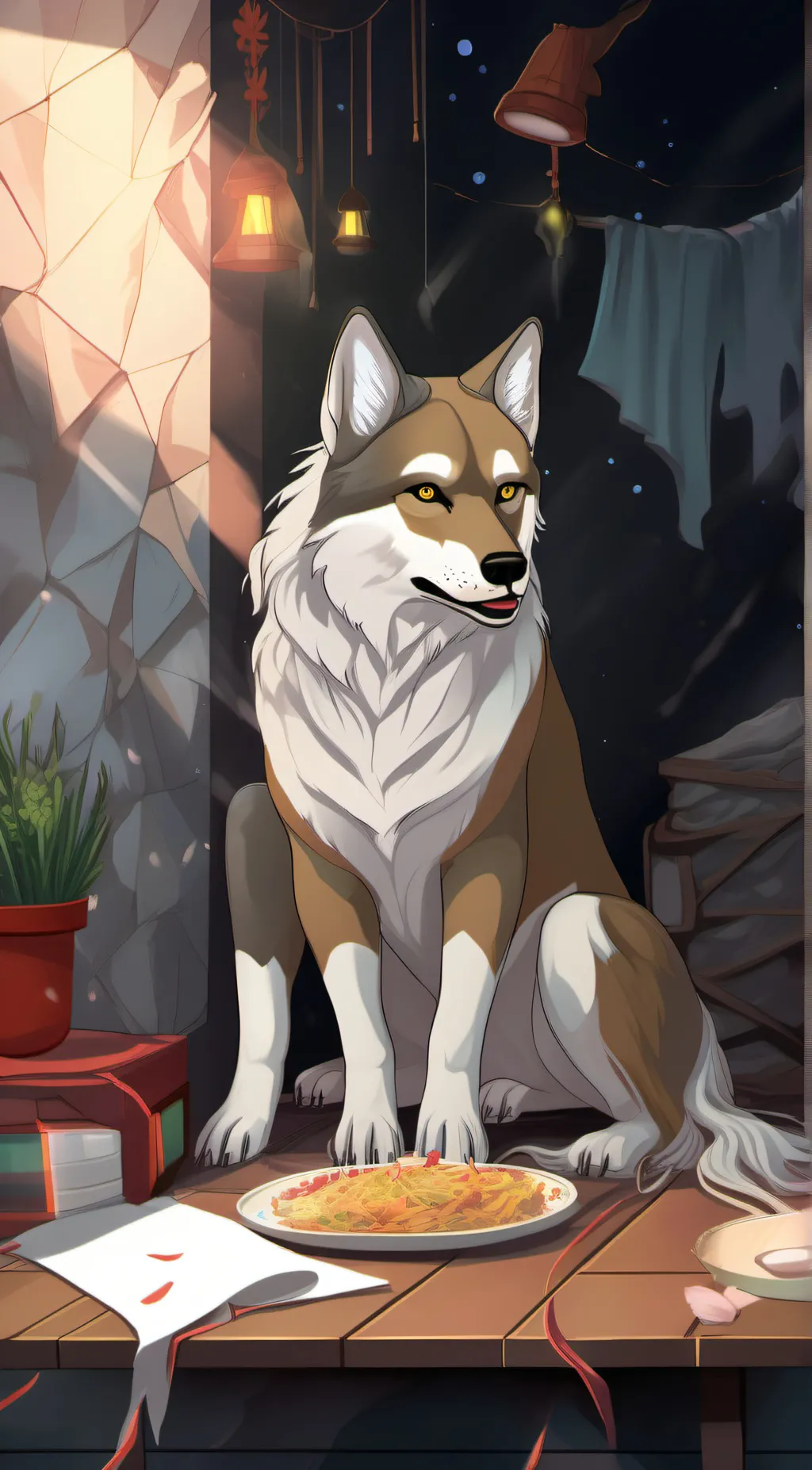 ai character: kara background