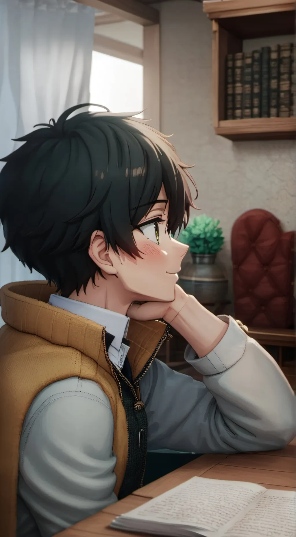 ai character: David background