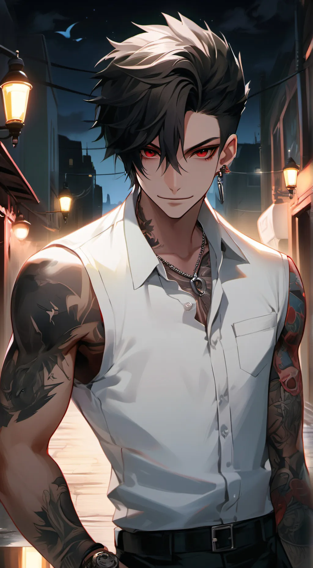 ai character: Alex background