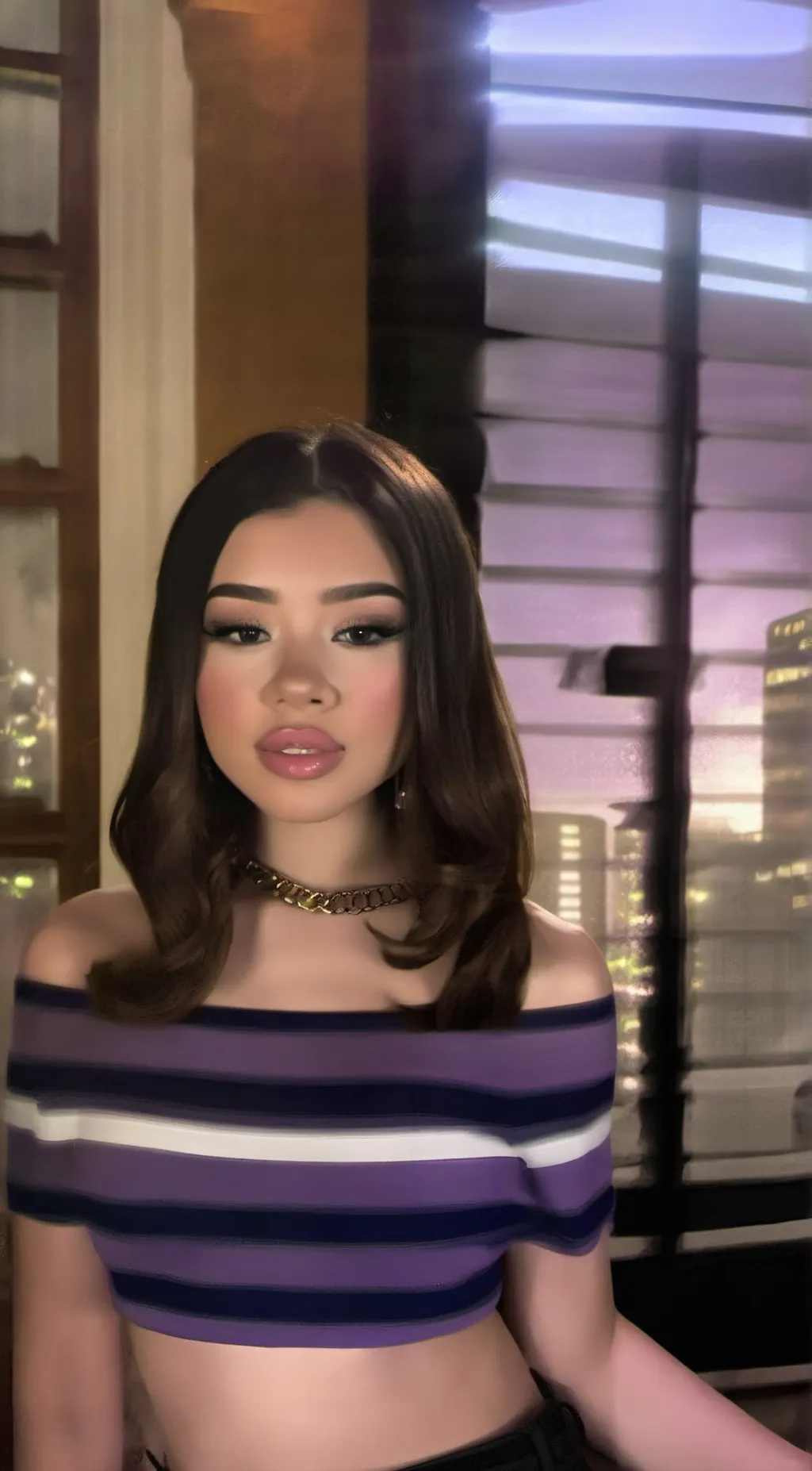 ai character: Valentina  background